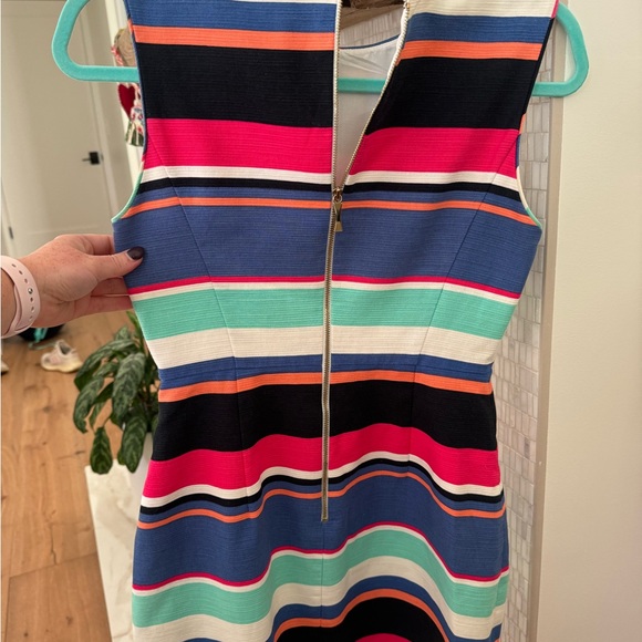 Kate Spade Tropical Stripe Miriam Dress size 2 - Picture 4 of 6